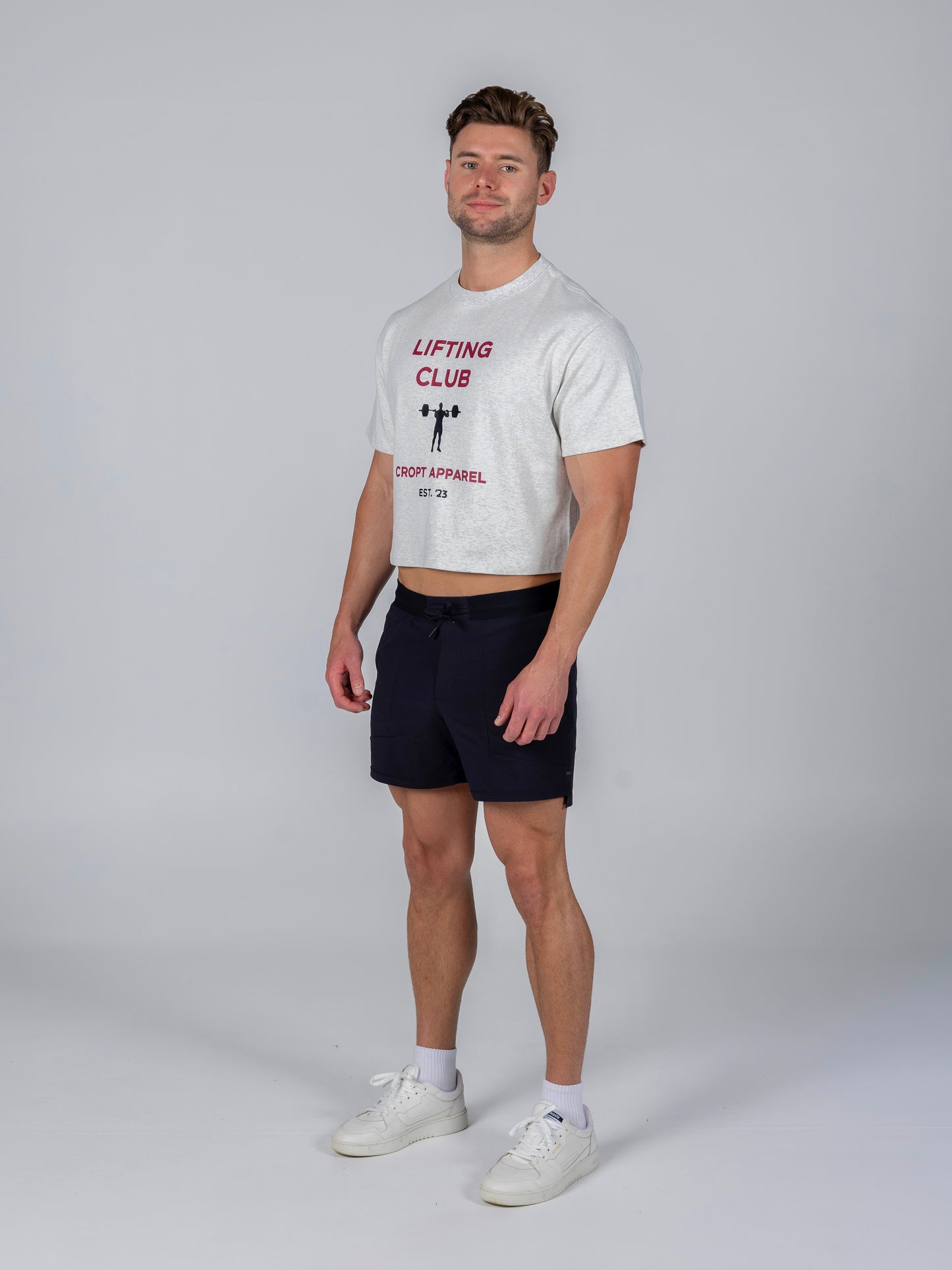 Lifting Club Tee Grey