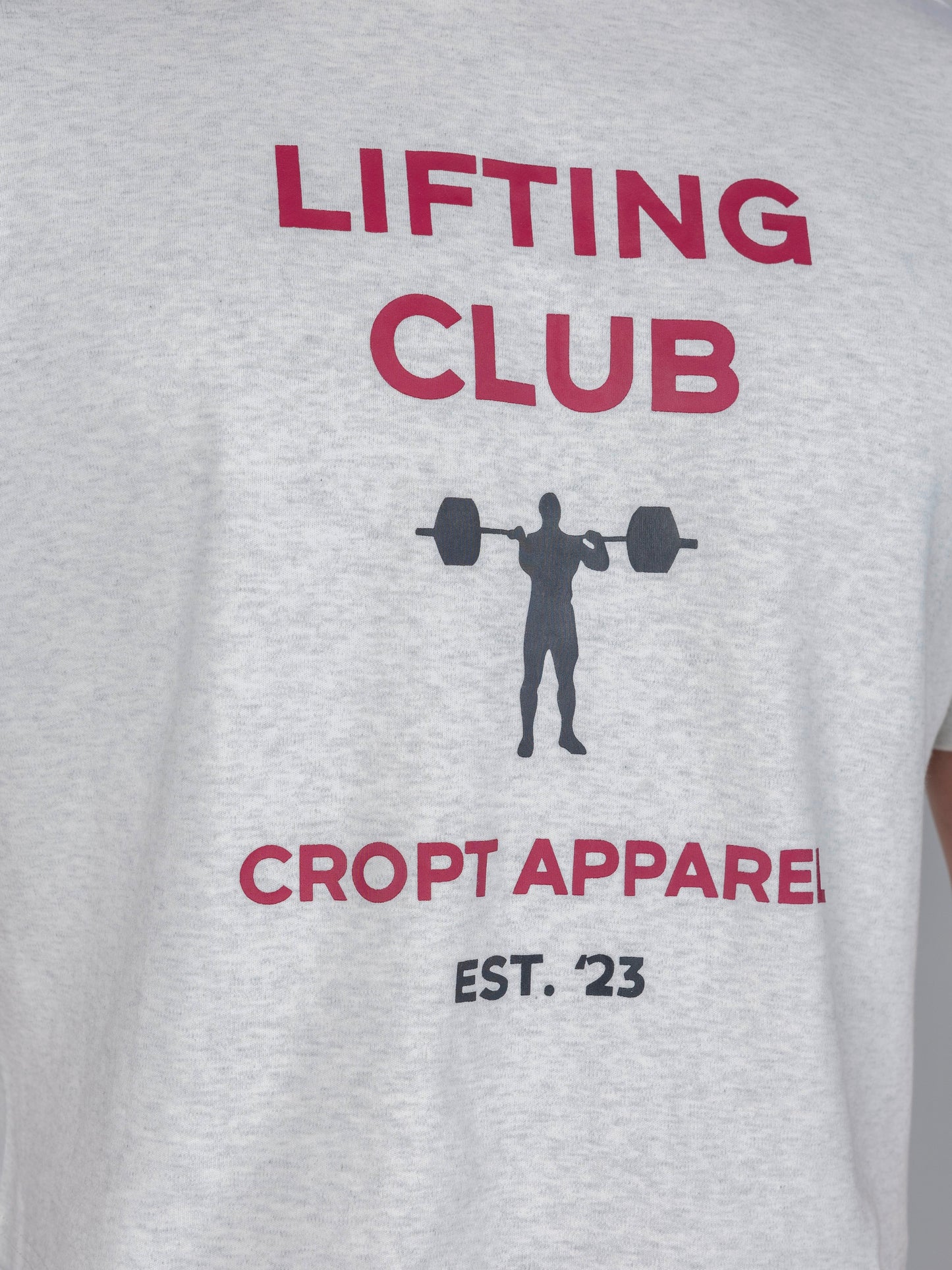 Lifting Club Tee Grey