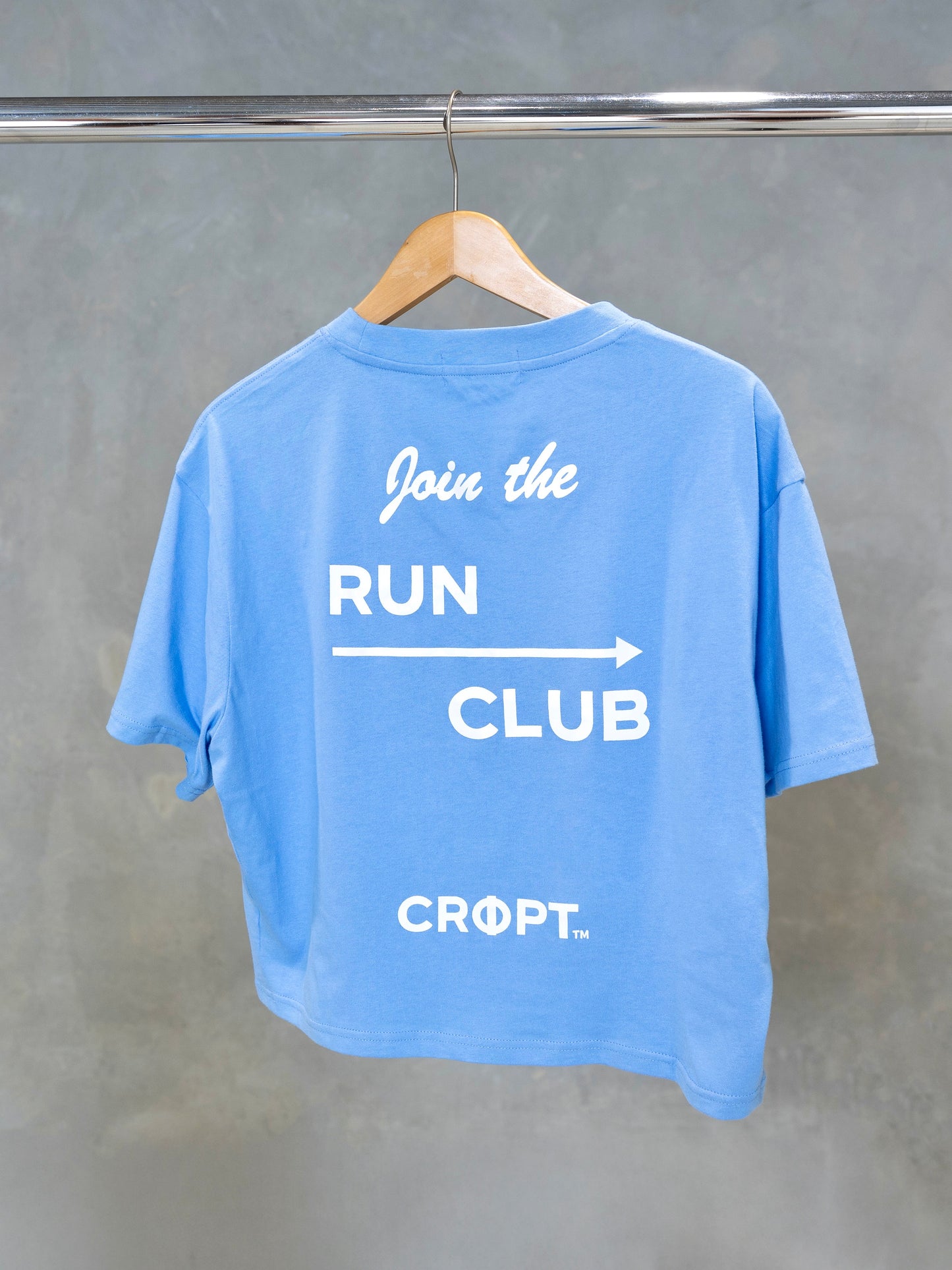 Run Club Tee Blue