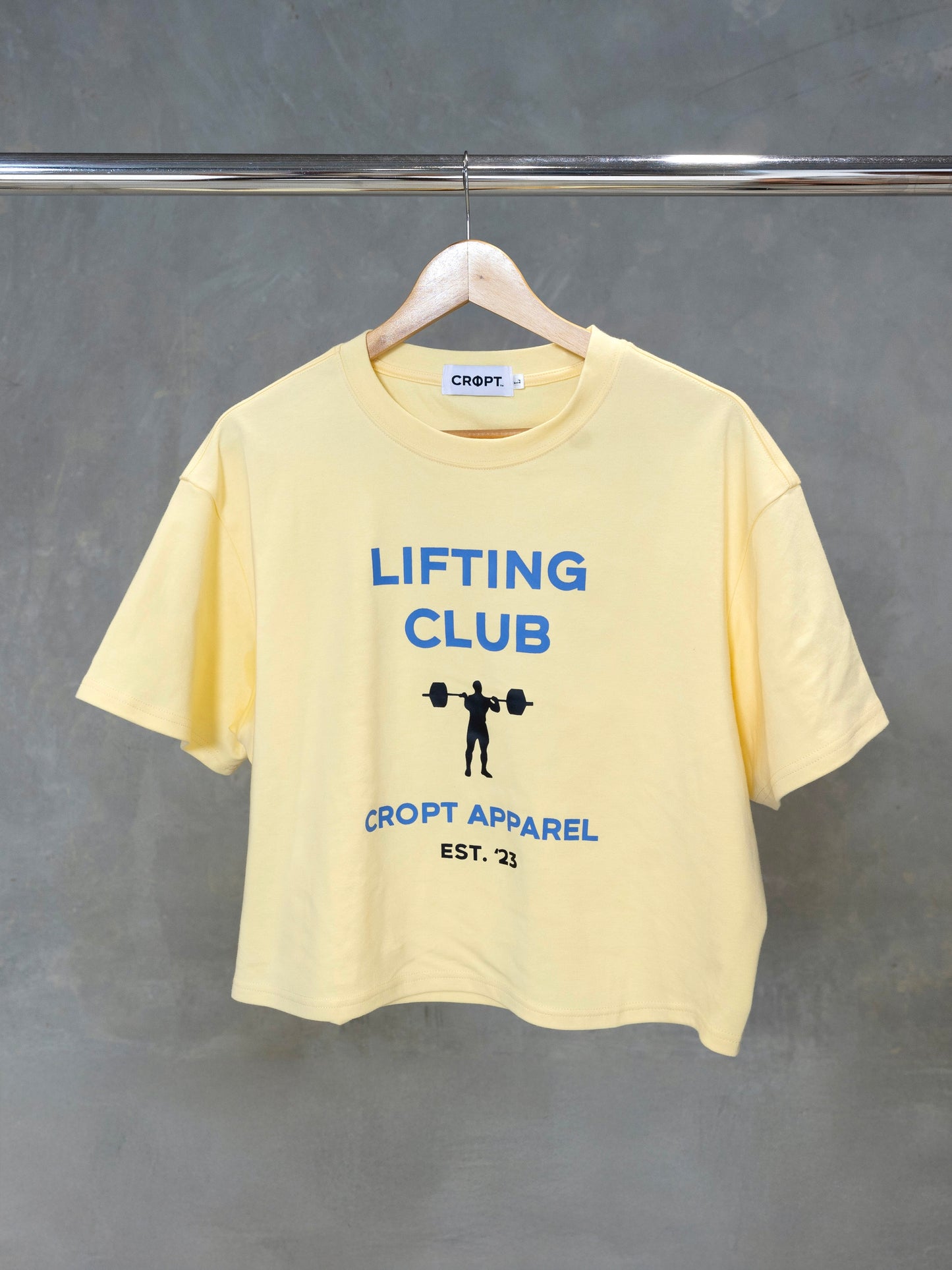 Lifting Club Tee Yellow