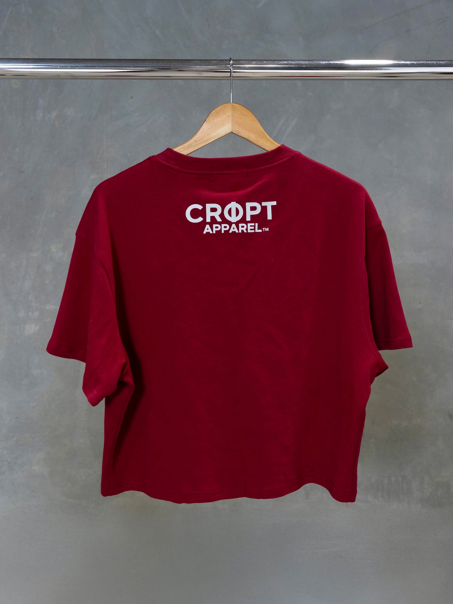 Lifting Club Tee Maroon