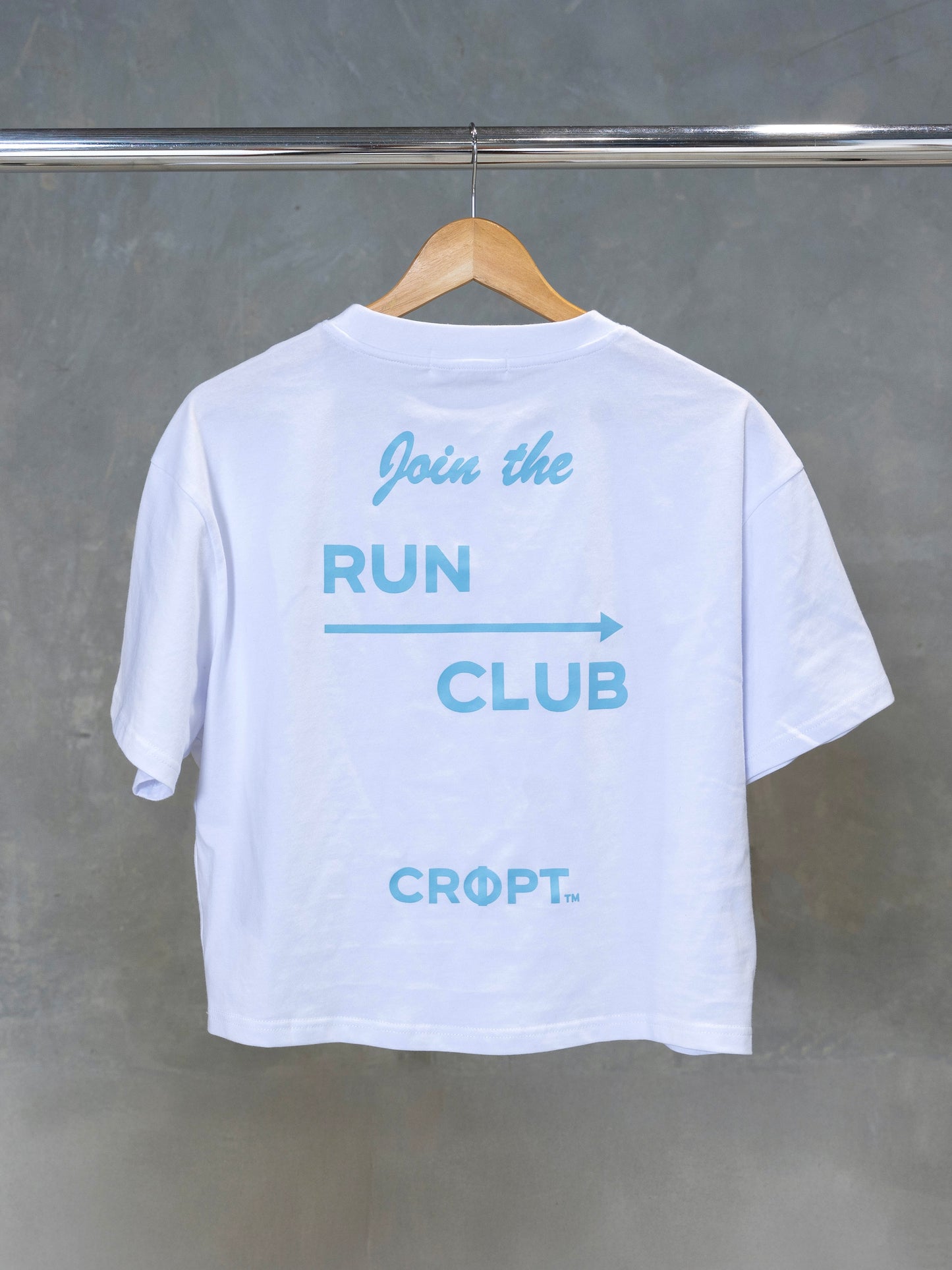 Run Club Tee White